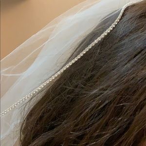Bridal Veil with Swarovski Crystals